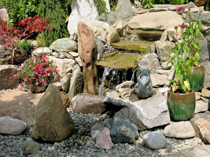 Garden Waterfall Installation in Honolulu, HI